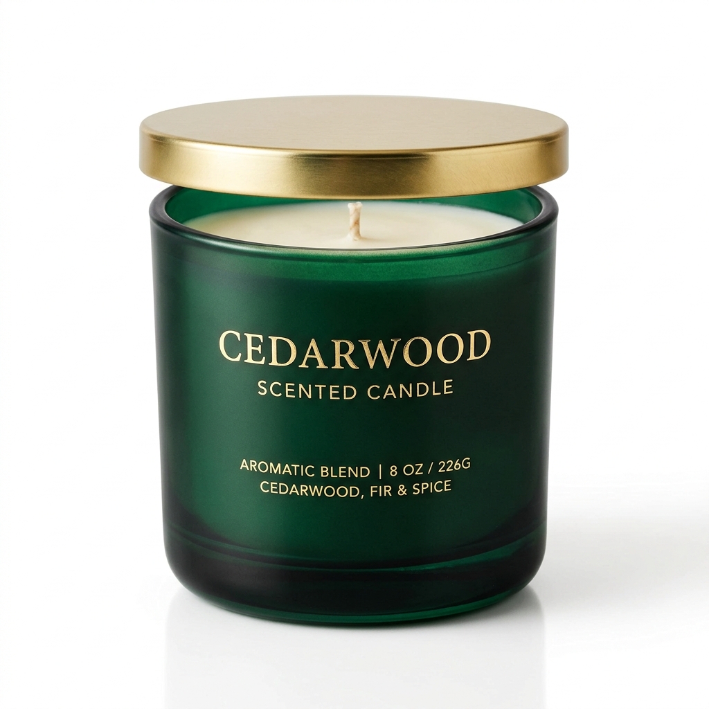 Cedarwood candle